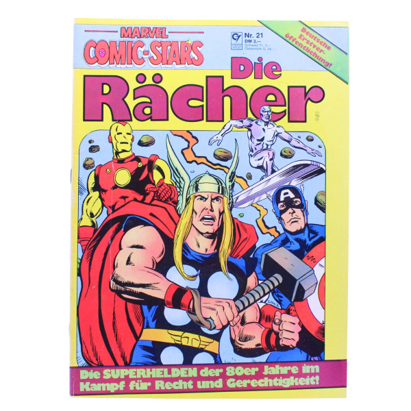 Marvel Comic-Stars Nr. 21 (1984) | Condor | Avengers | hoppla-stuff.de